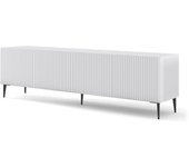 Mueble tv 4 puertas 200 cm philaé blanco