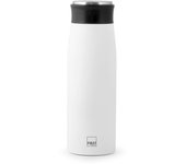 H&h botella térmica inox 18/10, blanca, lt 0,45h