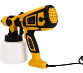 Pistola pulverizadora de pintura eléctrica de alta presión, pistola pulverizadora de pintura portátil, estándar europeo amarillo