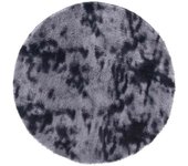 Alfombra de salón | alfombra de pelo largo navarra gris oscuro 240x240 cm poliéster cfw38716