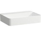 Lavabo laufen val, sin agujero para grifo, sin rebosadero, 550x400mm, h8122844001421, color: blanco con lcc