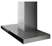 Elica prf0104626 campana de pared negro, acero inoxidable 581 m³/h c