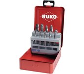 Juego de 10 fresas de metal duro para aluminio con vástago de 6 mm ruko 116103a