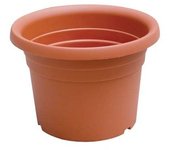 Maceta cilíndrica 'dahlia' ø 30 x h.21 lt. 9