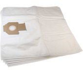 Vhbw 5x bolsa reemplaza nilfisk 302004004 para aspiradora - vellón micro, 64cm x 58cm, blanco