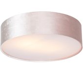 Plafón rosa 40 cm con interior dorado - drum