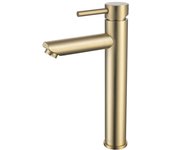 Grifo lavabo dourado, grifo de baño, mezclador monomando - lomazoo kandy