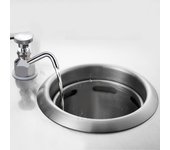 Grifo de pozo de acero inoxidable, grifo monomando para fregadero de cocina