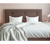 Cabecero cama tapizado tejido antimanchas barcelona largo marrón 105*125