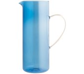 Jarra h&h daylight en vidrio borosilicato azul claro lt 1,25