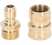 Adaptador de tubería para lavadora a presión de 5000 psi, conectores macho hembra (rosca macho m22 x 1,5 mm, conector hembra)