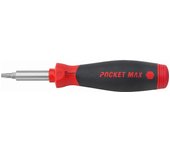 Destornillador magnético wiha pocketmax + 8 puntas estándar - 45292
