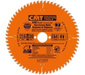 Sierra circular para aluminio hw 216x2.2/1.6x30 z64 tcg neg cmt