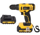 Powerplus powx00425 taladro atornillador 16v li-ion + 2 baterías