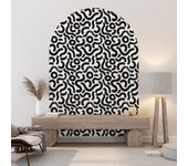 Vinilo adhesivo decorativo arco - motivo gráfico