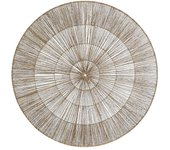 Decoración de pared dkd home decor 90 x 0,7 x 90 cm natural marrón 8424001755882 s3018881 dkd home decor
