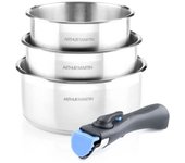 Batería de cocina arthur martin 3 piezas