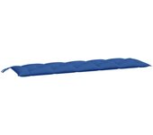 Cojín exterior | cojín de banco de jardín tela oxford azul 180x50x7 cm cfw90697