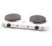 Telefunken m01863 hobs blanco encimera hornillo eléctrico / placa eléctrica 2 zona(s)