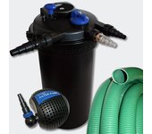 Kit de filtración a presión 30000l manguera de bomba esterilizadora uvc de 18 vatios 4216477