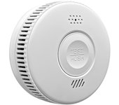 Detector de humo con sensor fotoeléctrico para el hogar independiente, alarma de humo, 102 mm x 37 mm (versión en inglés)