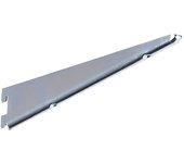 Soporte estante 2 dientes para perfil lineal art.2770 cm 25 - capacidad de carga 90 kg pintado blanco