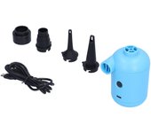 Bomba de aire eléctrica portátil de inflado y desinflado rápido para anillos de natación, juguetes inflables, u