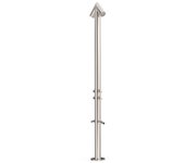 Tres 13499502 especial standard columna con doble ducha jardin inox 316