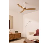 Windstylance dc - función verano/invierno - ventilador de techo 40w silencioso ø132 cm sin luz sin wifi