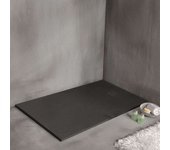 Strato - plato de ducha - platos de ducha - negro - 100x70x2cm