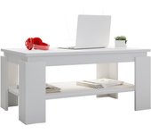 Mesa de centro de madera rolas