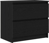 Mueble para tv | mueble de salón | mesa de tv madera contrachapada negro 60x35x54 cm cfw80663
