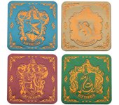 Harry potter, hogwarts crest sottobicchieri, per quiche, multicolore, 1 x 9 x 9 cm