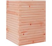 Jardinera madera maciza de abeto douglas 50x50x68,5 cm