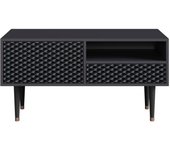 La mesa de televisión de 114 cm en color antracita
