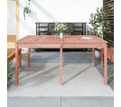Vidaxl mesa de jardín madera maciza douglas 159,5x82,5x76 cm