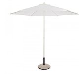 Paraguas de exterior delfi bizzotto blanco 270 cm