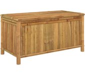 Cofre de almacenaje para muebles de jardín 110 x 52 x 55 cm bambú 02_0012999