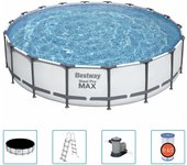 Conjunto de piscina steel pro max 549x122 cm bestway