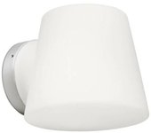 Faro bianca - aplique de pared con pantalla cromado, g9, ip44