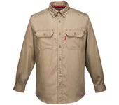 Camisa de trabajo resistente a la llama y protección arc2 bizflame 88/12 fr89