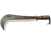 Roncola solita n.000 cm 21 mango de cuero rinaldi
