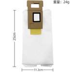 Bolsas de polvo roborock para aspiradoras robot de la serie s7/t7s (paquete de 6)