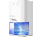 Zmh deshumidificador eléctrico de 1400 ml, blanco, silencioso, para apartamentos, dormitorios y sótanos.