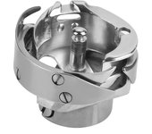 Caja de bobina de gancho giratorio, máquina de coser industrial duradera de acero inoxidable para computadora