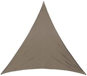 Hespéride - toldo vela de sombra triangular anori verde - 3 x 3 x 3 m - gris topo