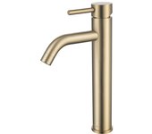 Grifo lavabo dourado, grifo de baño, mezclador monomando - lomazoo midas