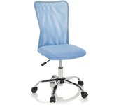 Silla para niños kiddy net i tejido de malla azul hjh office