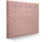 Cabecero san francisco tela cabecero de cama tapizado para camas de 90 y 105 (115 x 120 cm) tela salmón sueños zzz