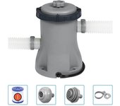 Bestway bomba de filtro de piscina flowclear 330 gal